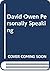 David Owen: Personally Spea...