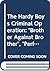 The Hardy Boys Casefiles Collection: Criminal Operation (Hardy Boys: Casefiles, #11-13)