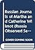 Russian Journals of Martha and Catherine Wilmot (Russia Observed Series)