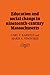 Education and Social Change in Nineteenth-Century Massachusetts