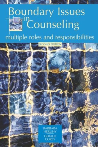 Boundary Issues in Counseling: Multiple Roles And Responsibilities (Paperback)
