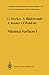 Minimal Surfaces I: Boundary Value Problems (Grundlehren Der Mathematischen Wissenschaften (Springer Hardcover))