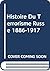 Histoire Du Terrorisme Russe 1886-1917