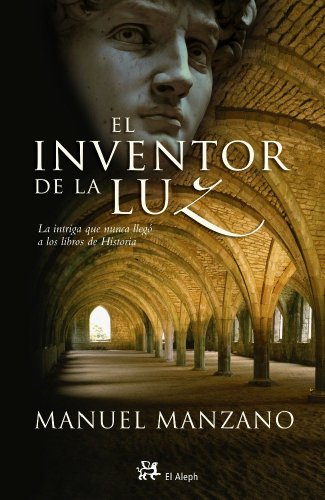 Portada de El inventor de la luz, de Pedro Manuel Manzano Gómez