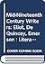 Mid-Nineteenth Century Writers by Eric Rothstein