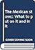 The Mexican stove;: What to...