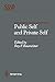 Public Self and Private Self (Springer Series in Social Psychology)