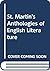 Anthologies of English Lite...