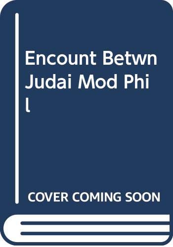 Encounters Between Judaism and Modern Philosophy (Hardcover)