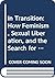 In Transition: How Feminism, Sexual Liberation, and the Search for Self-Fulfillment Have Altered America