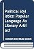 Political Stylistics: Popul...