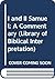 I and II Samuel: A Commentary (Library of Biblical Interpretation)