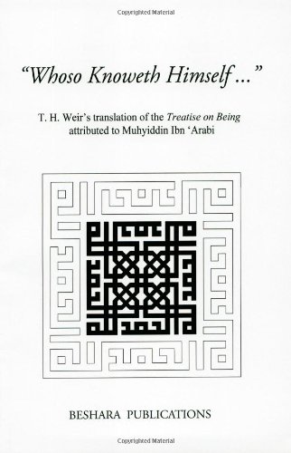 Whoso Knoweth Himself from the Treatise on Being: Risale-t-ul-wujudiyyah (Paperback)