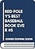 RED FOLEY'S BEST BASEBALL BOOK EVER #8 by Red Foley