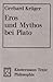 Eros und Mythos bei Plato (Klostermann-Texte : Philosophie) (German Edition)