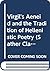 Virgil's Aeneid and the Tradition of Hellenistic Poetry (Sather Classical Lectures)