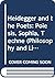 Heidegger and the Poets by Veronique M. Foti