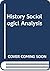 History of Sociological Analysis