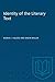 Identity of the Literary Text