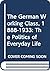 The German Working Class, 1888-1933: The Politics of Everyday Life