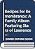 Recipes for Remembrance: A ...