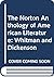 The Norton Anthology of American Literature: Whitman and Dickenson