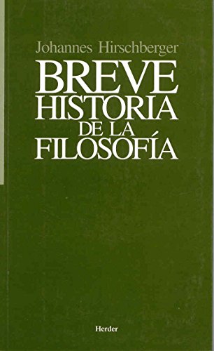 Breve historia de la filosofía (Paperback)