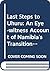 Last steps to Uhuru: An eye-witness account of Namibia's transition to independence