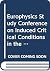 Induced Critical Condition in the Atmosphere - Europhysics Study Conference