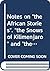 Notes on "The African Stories". "The Snows of Kilimenjaro" and "The Short Happy Life of Francis Macomber" (York Notes)
