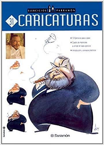 Ejercicios Parramón Caricaturas (Spanish Edition)