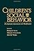 Children's Social Behavior: Development, Assessment, and Modification