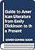 Guide to American Literature from Emily Dickinson to the Present