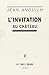 L'Invitation au château: Comédie en cinq actes