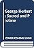 George Herbert: Sacred and Profane