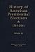 History of American Presidential Election 1789 - 2001