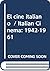 El cine italiano / Italian Cinema: 1942-1961 (Spanish Edition)