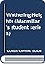 Wuthering Heights (Macmillan's Student Series)