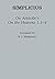 On Aristotle's "on the Heavens 1.1-4" by R. J. Hankinson