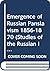 The Emergence of Russian Panslavism, 1856-1870