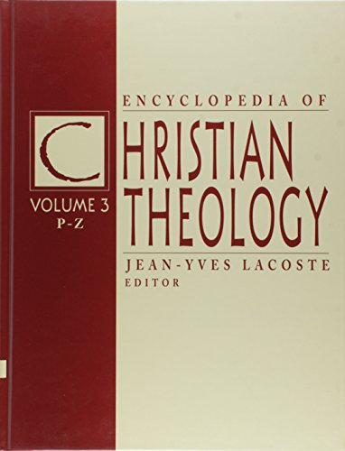 Encyclopedia of Christian Theology (Hardcover)