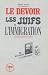 Le Devoir, les juifs et l'i...