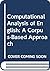 Computational Analysis of English: A Corpus-Based Approach