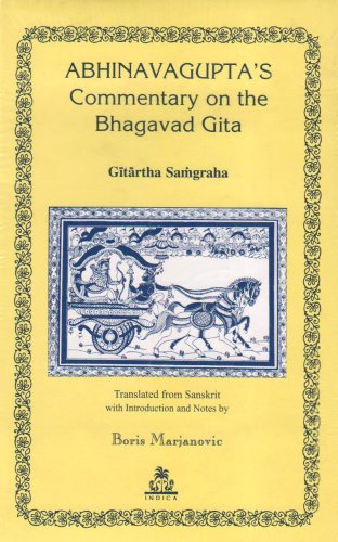 Abhinavagupta's Commentary on the Bhagavad Gita Gitartha Samgraha (Hardcover)
