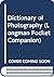 Dictionary of Photography (Longman Pocket Companion)