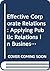 Effective Corporate Relatio...