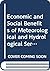 Economic and Social Benefits of Meteorological and Hydrologic... by World Meteorological Organi...