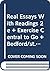 Real Essays with Readings 2e & Exercise Central to Go & Bedford/St. Martin's ESL Workbook