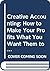 Creative Accounting: How to Make Your Profits What You Want Them to Be