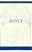 On Royce (Wadsworth Philosophers Series)